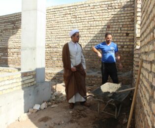 استفاده از ظرفیت‌های استان در احداث مسجد صاحب الزمان(عج) روستای قاشقابلاغ قم