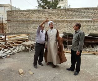 سلسله بازدید‌های دبیر مجمع خیرین مسجدساز قم از مساجد درحال بهسازی