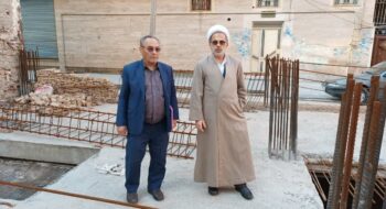 بازدید مدیر ستاد اقامه نماز استان تهران از مسجد نیمه کاره قمربنی هاشم (ع) نسیم شهر